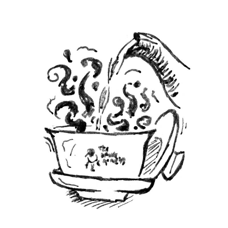 2. Réchauffe la vaisselle